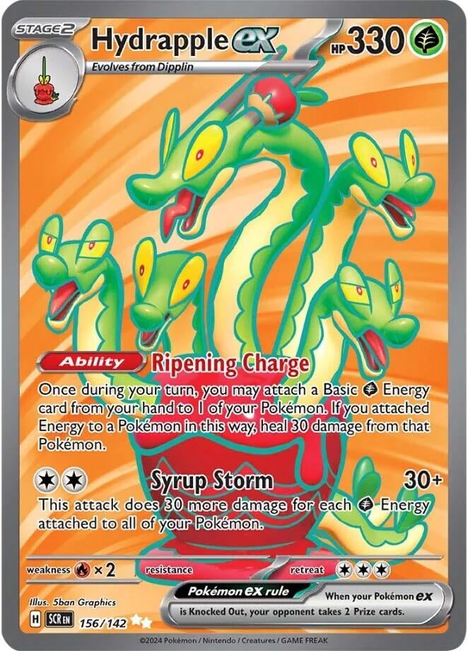 Image for Hydrapple ex (156/142) (SCR) - Pokemon