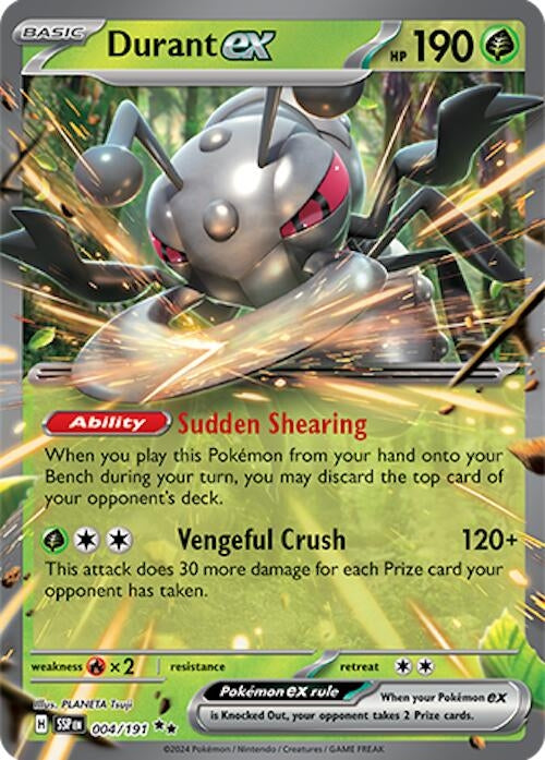 Image for Durant ex (004/191) (SSP) - Pokemon