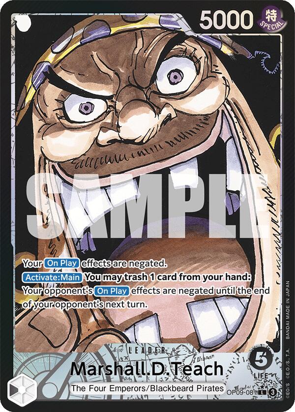 Marshall.D.Teach (081) (Parallel) (OP09-081) (OP09)