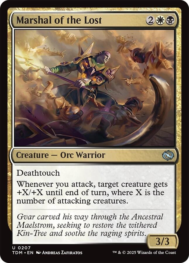 Image for Marshal of the Lost (207) (TDM) - Magic: The Gathering