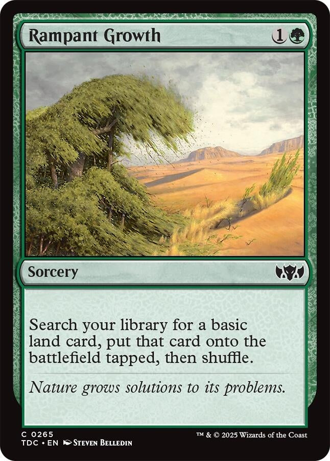 Image for Rampant Growth (265) - Magic: The Gathering