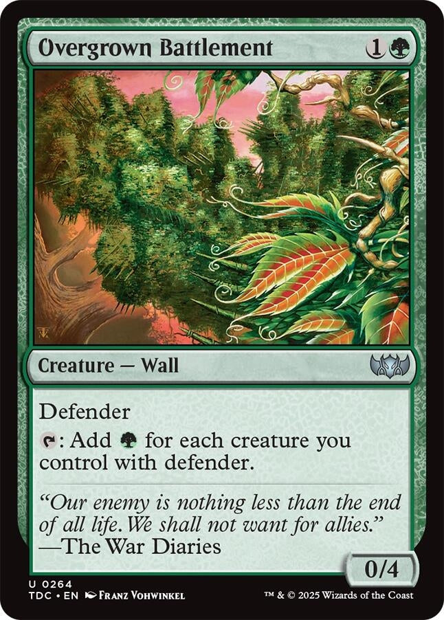Overgrown Battlement (264) (TDC)