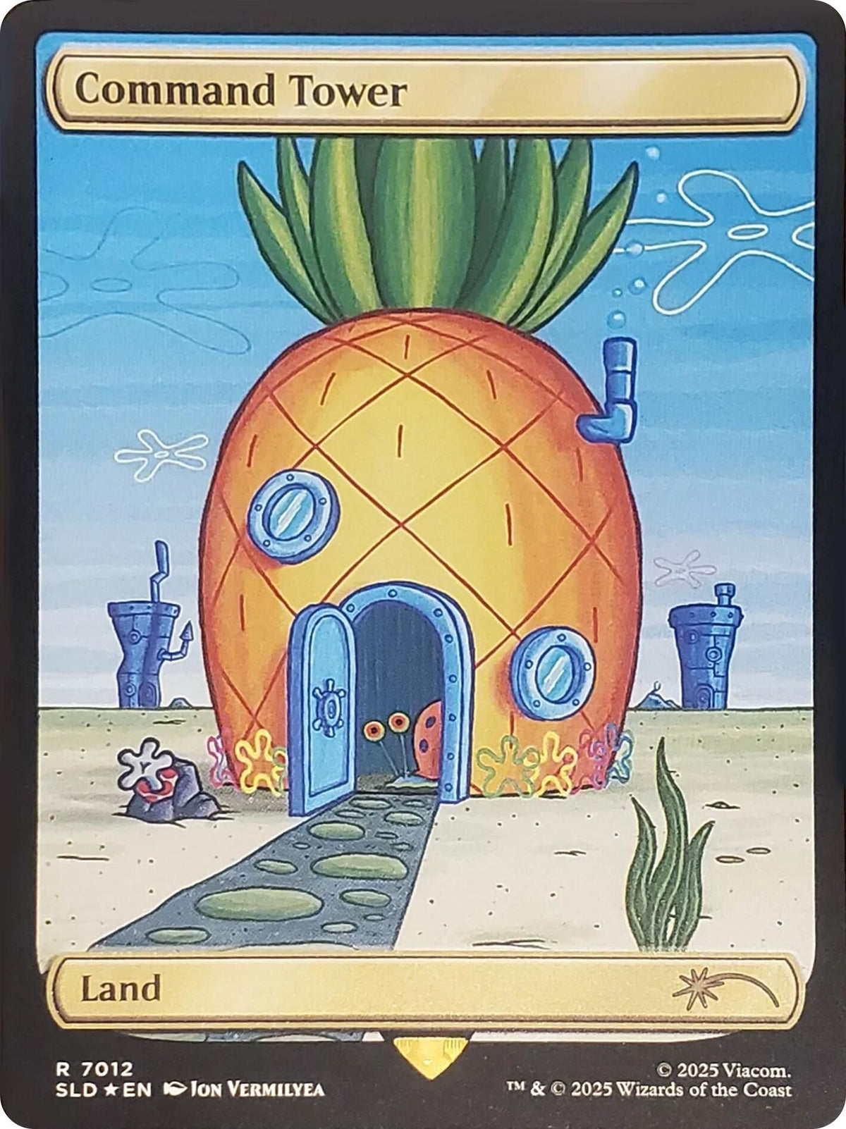 Command Tower (7012) (Rainbow Foil) (7012) (SLD)