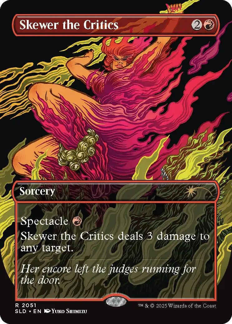 Image for Skewer the Critics (2051) (2051) (SLD) - Magic: The Gathering