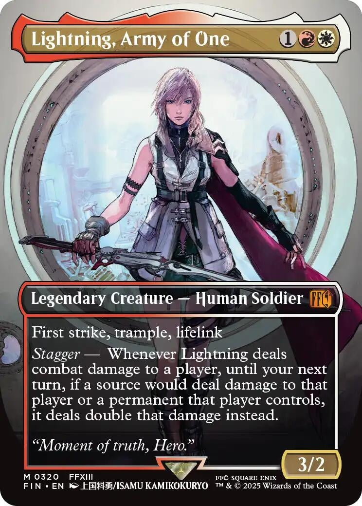Lightning, Army of One (Borderless) (0320) (320) (FIN)