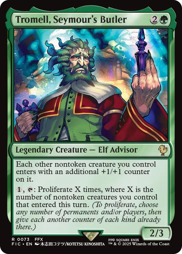 Image for Tromell, Seymour's Butler (73) (FIC) - Magic: The Gathering