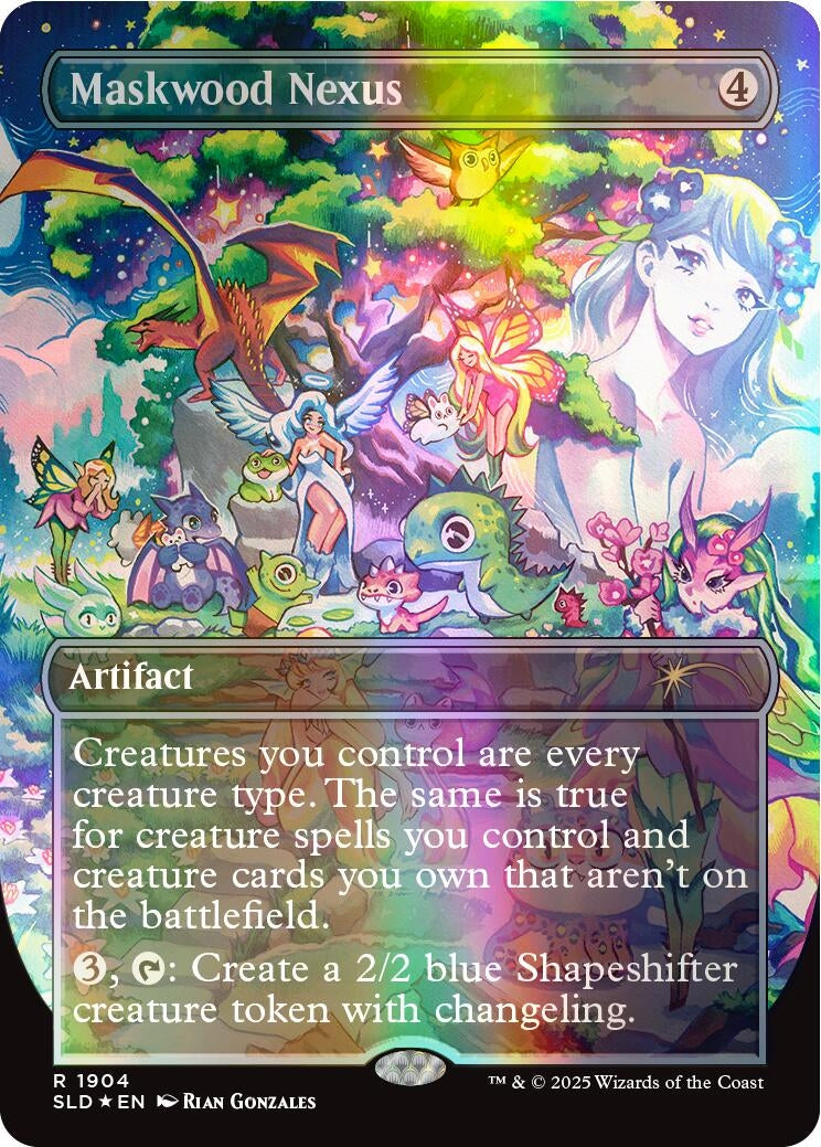 Image for Maskwood Nexus (Double Rainbow Foil) (1904) (SLD) - Magic: The Gathering