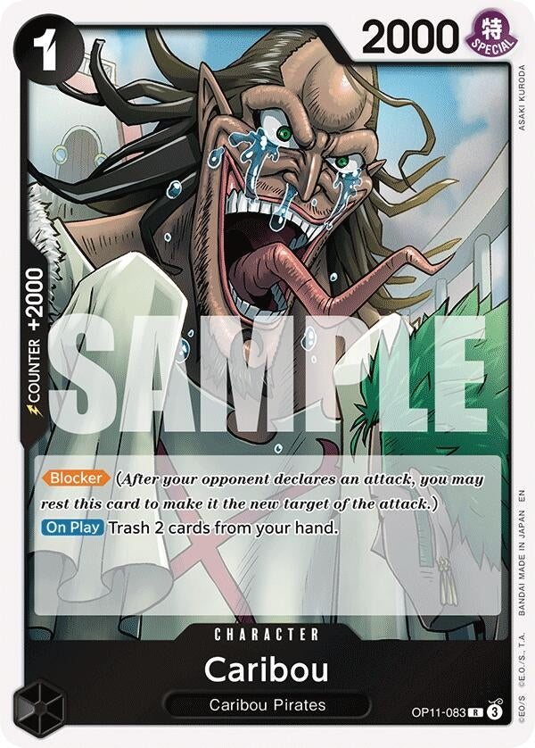 Image for Caribou (OP11-083) (OP11) - One Piece Card Game