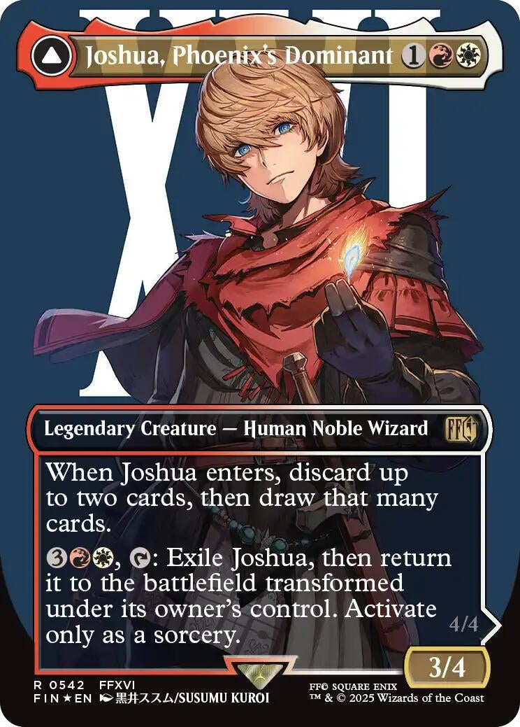 Joshua, Phoenix's Dominant (Surge Foil) (542) (FIN)