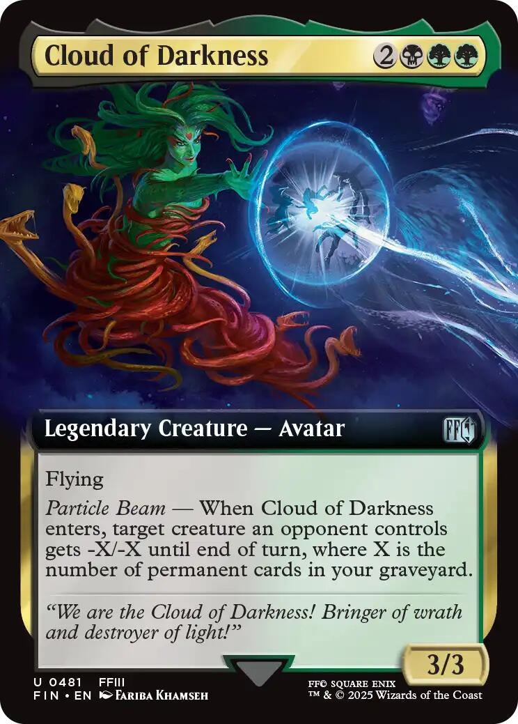 Cloud of Darkness (Extended Art) (481) (FIN)