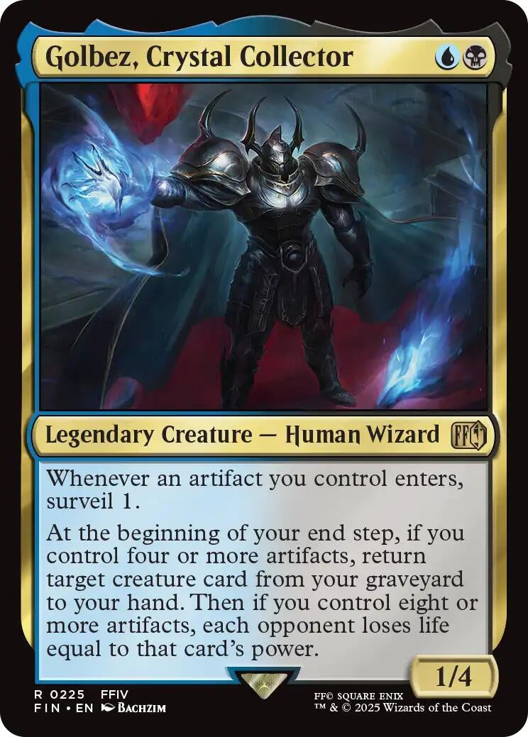 Golbez, Crystal Collector (225) (FIN)