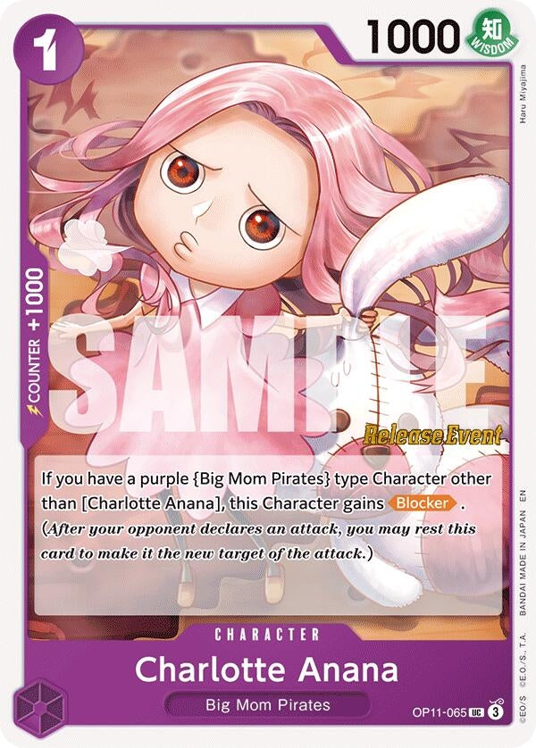 Image for Charlotte Anana (OP11-065) - One Piece Card Game