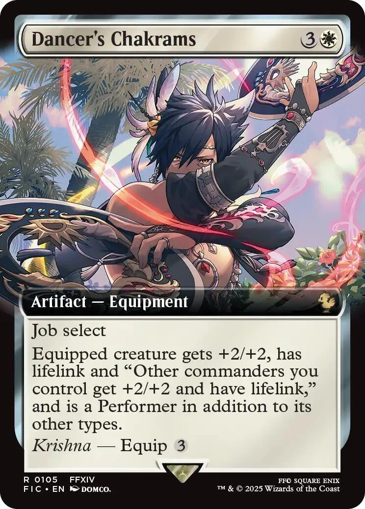 Dancer's Chakrams (Extended Art) (105) (FIC)