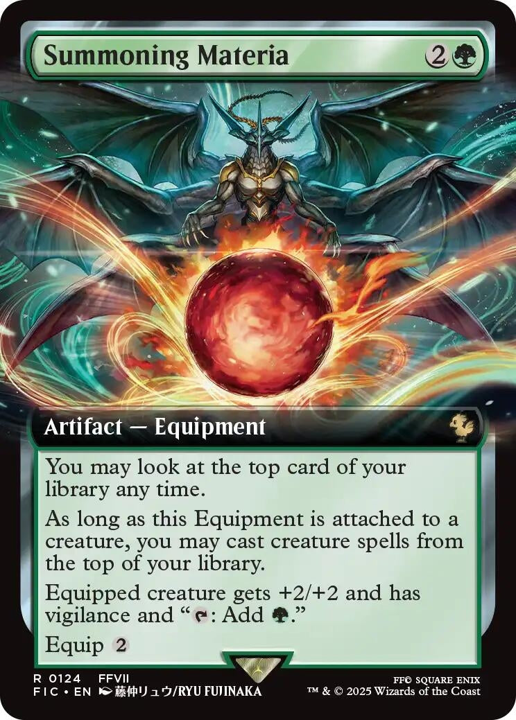 Summoning Materia (Extended Art) (124) (FIC)
