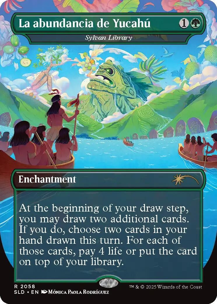 Image for La abundancia de Yucahú - Sylvan Library (2058) (SLD) - Magic: The Gathering