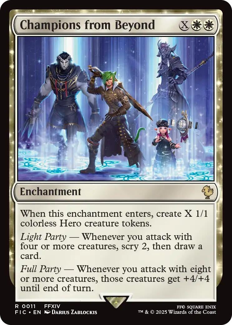 Image for Champions from Beyond (Surge Foil) (11) (FIC) - Magic: The Gathering
