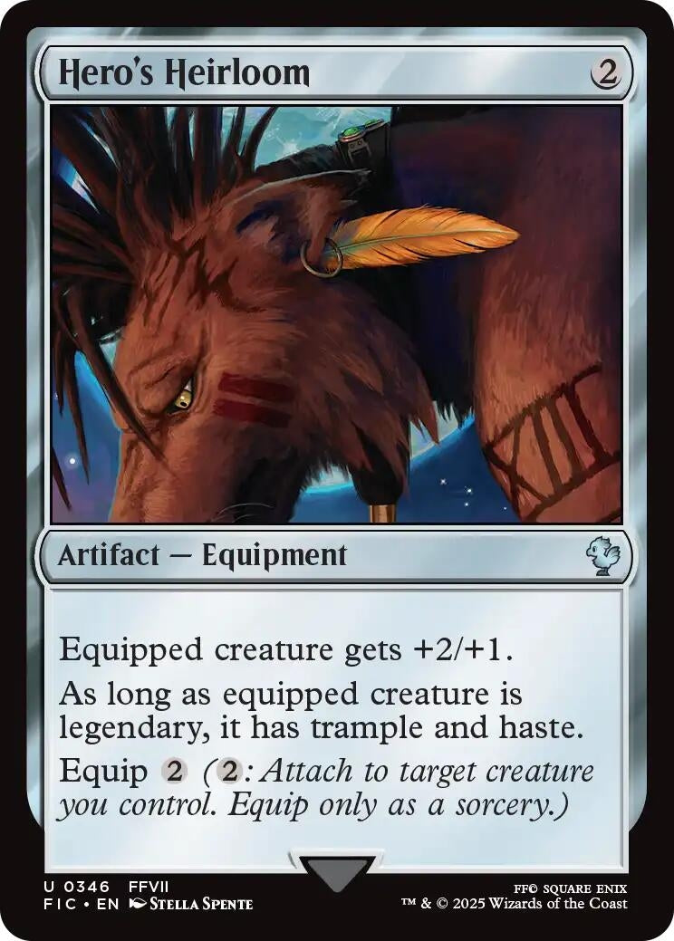 Hero's Heirloom (Surge Foil) (346) (FIC)