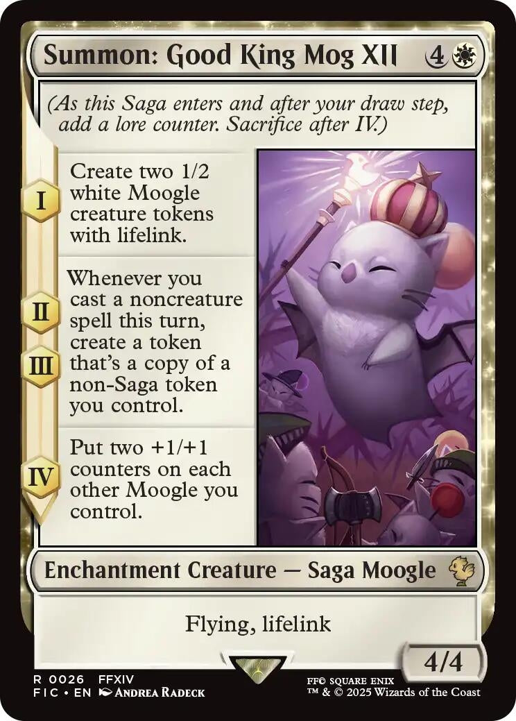 Summon: Good King Mog XII (Surge Foil) (26) (FIC)