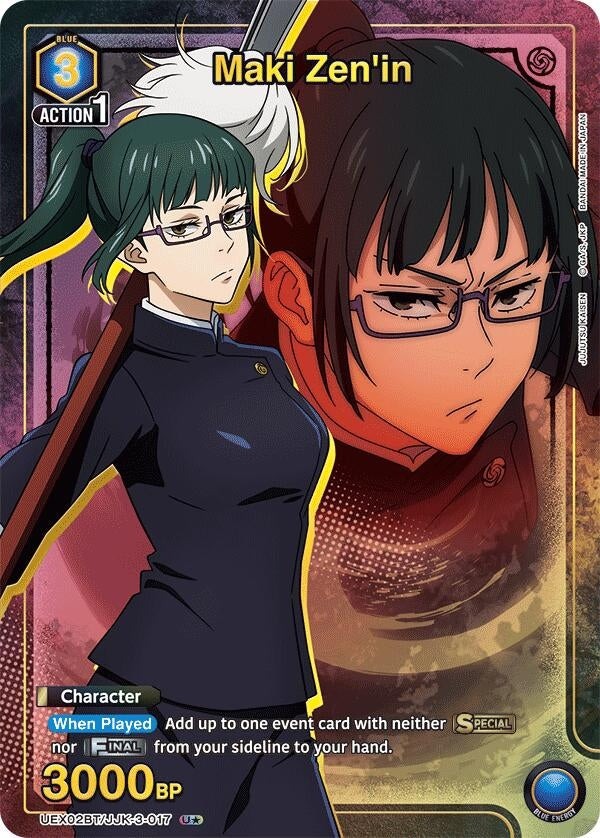 Maki Zen'in (U*) (UEX02BT/JJK-3-017) (UEX02BT)