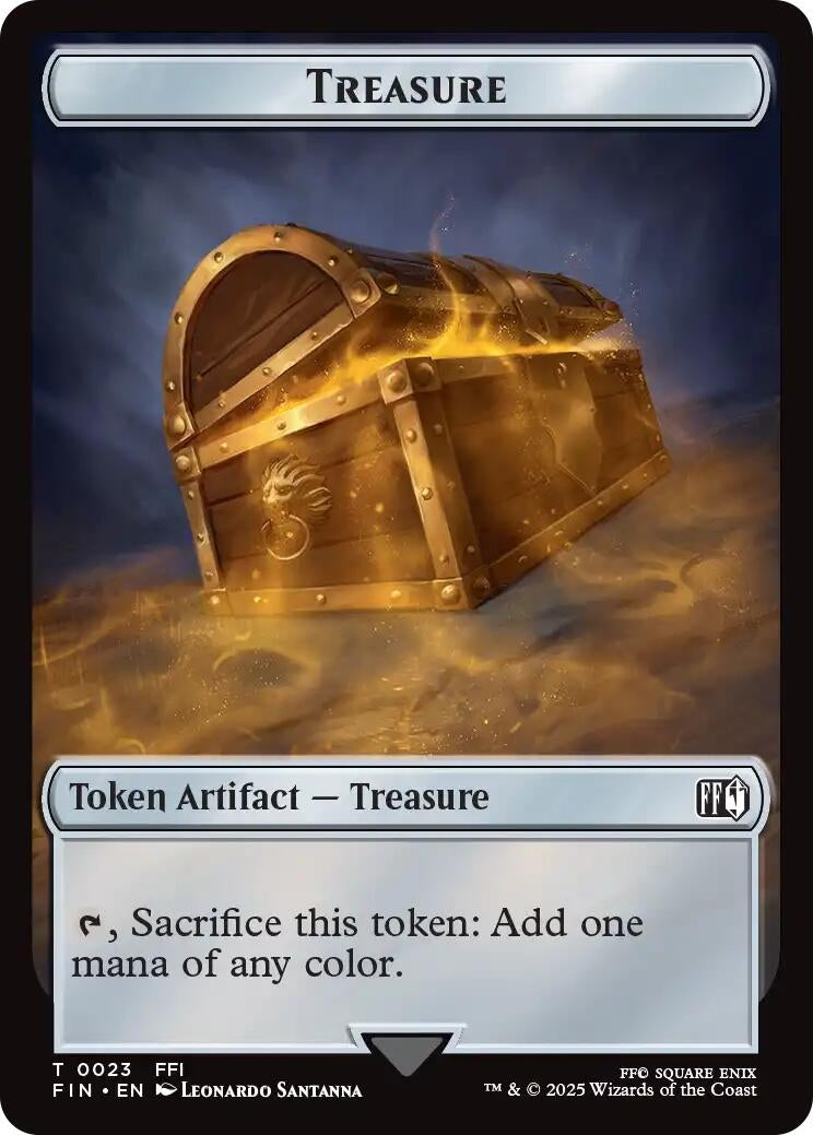 Treasure (0023) // Copy (0001) Double-Sided Token (23 // 1) (FIN)