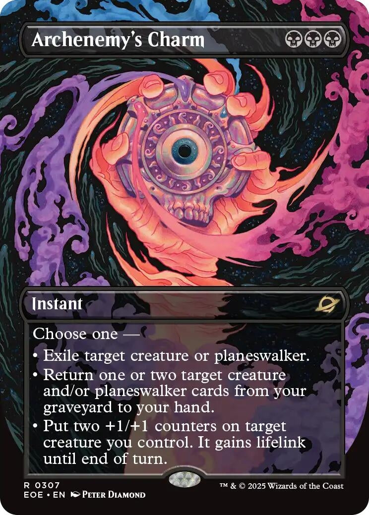 Image for Archenemy's Charm (Borderless) (307) (EOE) - Magic: The Gathering
