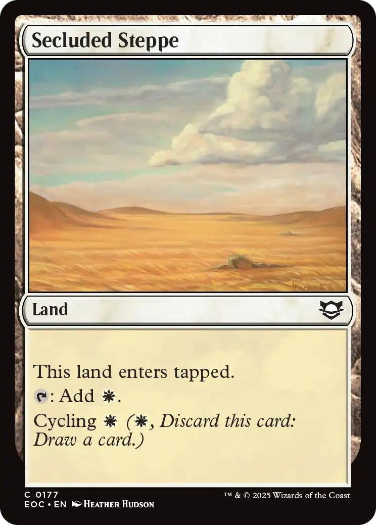 Secluded Steppe (177) (EOC)