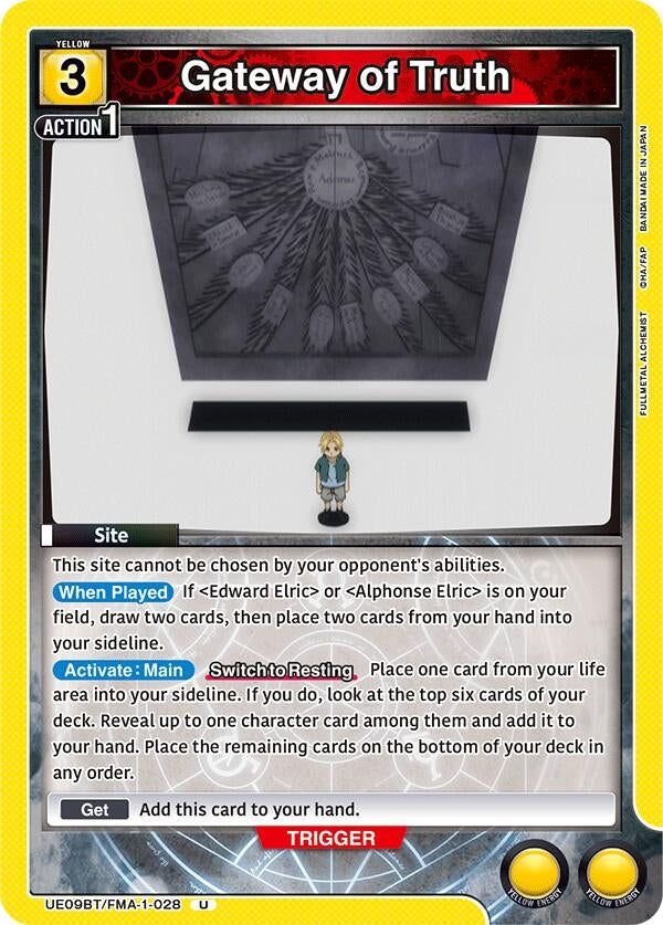 Image for Gateway of Truth (UE09BT/FMA-1-028) (UE09BT) - Union Arena