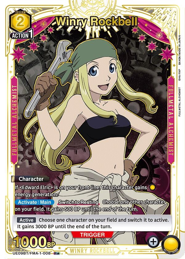 Winry Rockbell (008) (R*) (UE09BT/FMA-1-008) (UE09BT)
