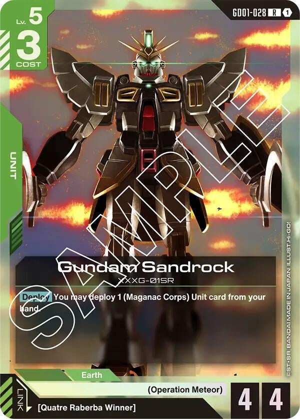 Gundam Sandrock (GD01-028) (GD01)