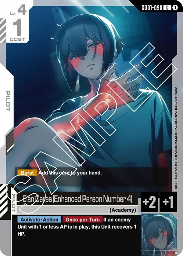 Elan Ceres (Enhanced Person Number 4) (GD01-098) (GD01)