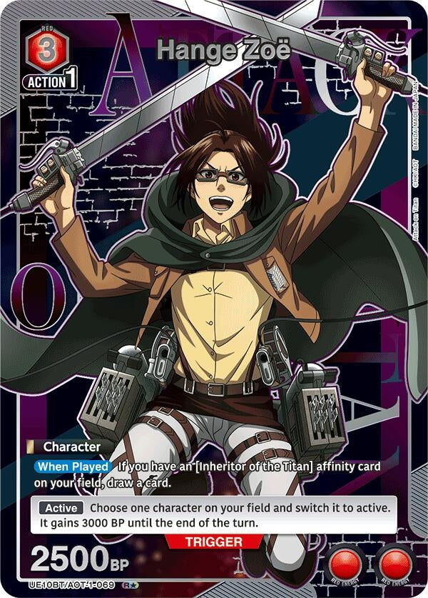 Hange Zoe (069) (R*) (UE10BT/AOT-1-069) (UE10BT)