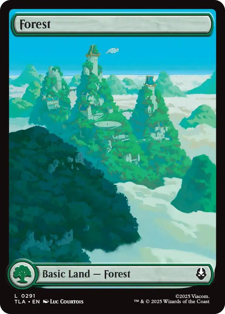 Image for Forest (0291) (291) (TLA) - Magic: The Gathering