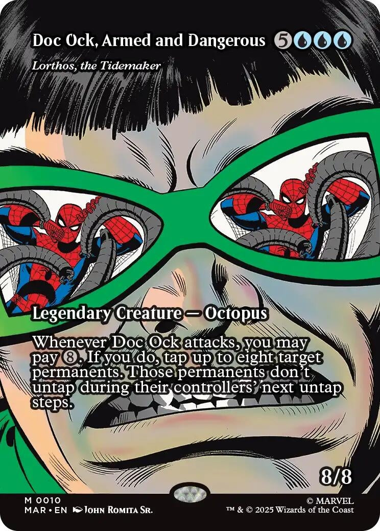 Doc Ock, Armed and Dangerous - Lorthos, the Tidemaker (Borderless) (10) (MAR)