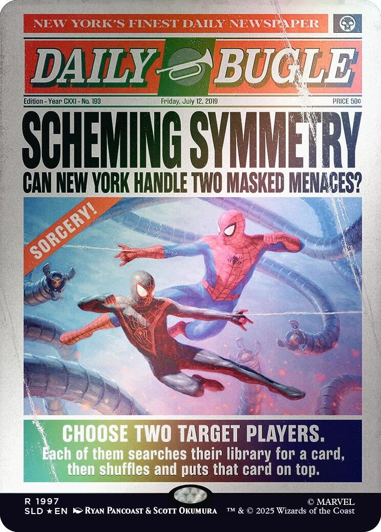 Scheming Symmetry (1997) (Rainbow Foil) (1997) (SLD)