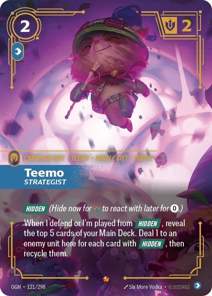Teemo - Strategist (121/298) (OGN)