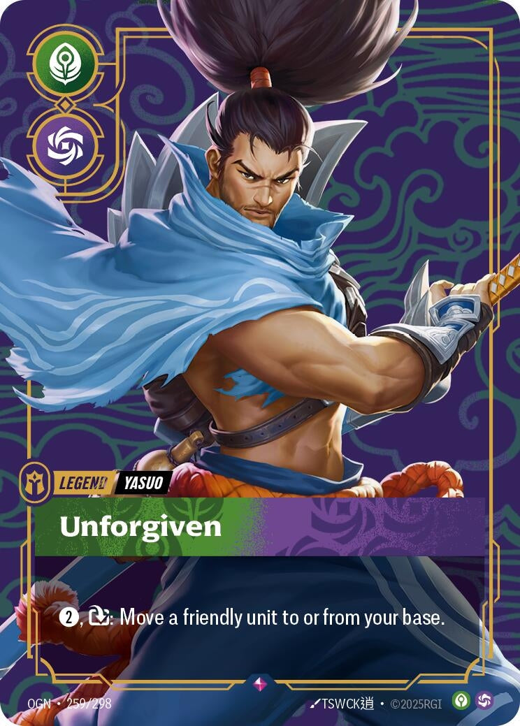 Yasuo - Unforgiven (259/298) (OGN)