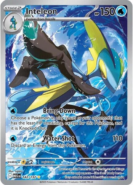 Image for Inteleon (142/132) (MEG) - Pokemon