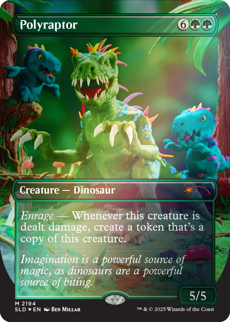Polyraptor (Rainbow Foil) (2194) (SLD)