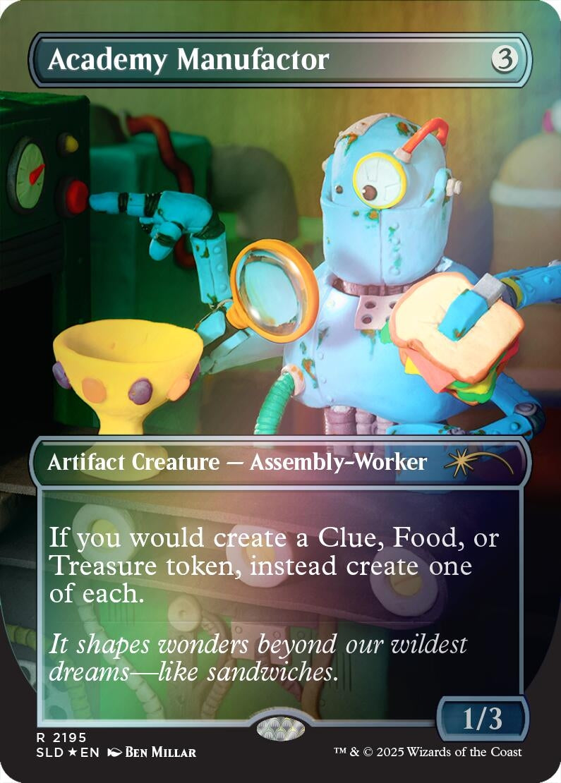 Academy Manufactor (Rainbow Foil) (2195) (SLD)
