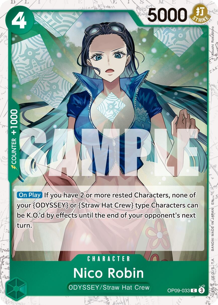 Image for Nico Robin - OP09-033 (Pirate Foil) (OP09-033) (PRB-02) - One Piece Card Game