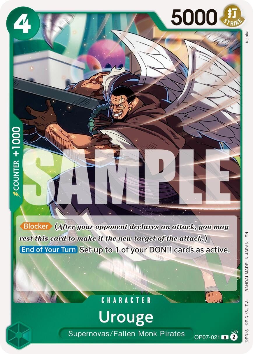 Image for Urouge (Reprint) (OP07-021) (PRB-02) - One Piece Card Game