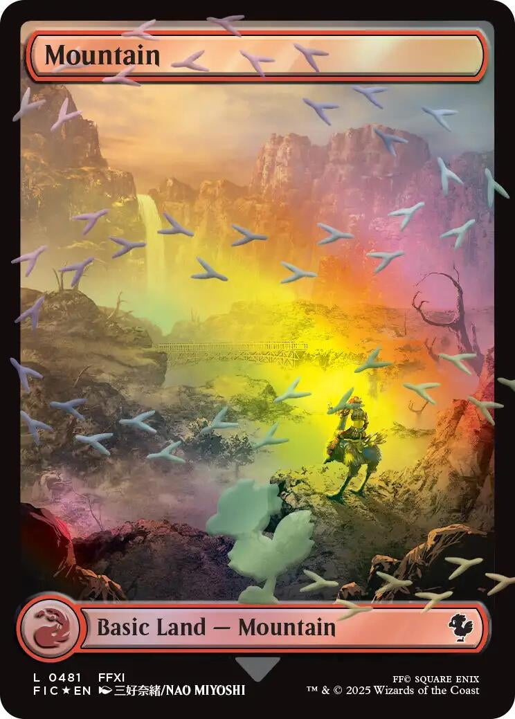 Mountain (Chocobo Track Foil) (481) (FIC)