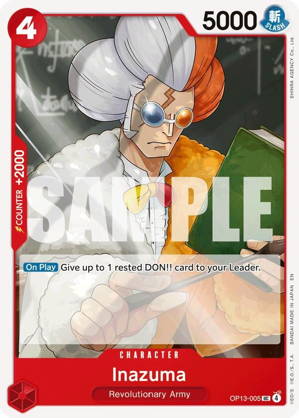 Image for Inazuma (OP13-005) (OP13) - One Piece Card Game