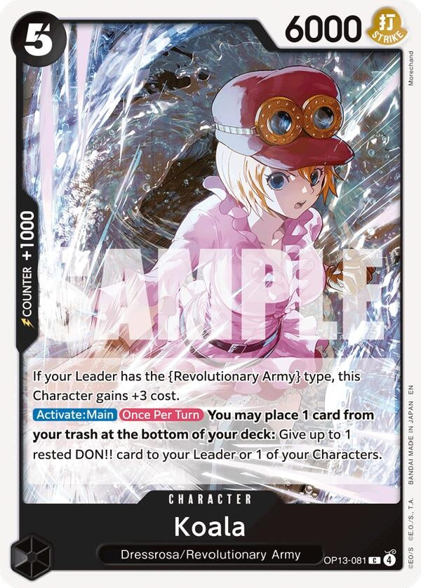 Image for Koala (OP13-081) (OP13) - One Piece Card Game