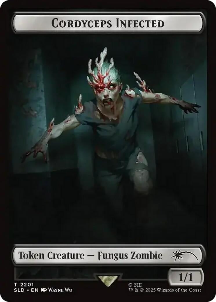 Cordyceps Infected Token (2201) (2201) (SLD)