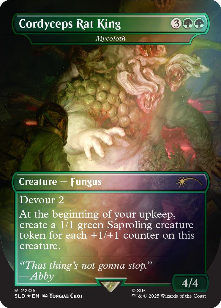 Cordyceps Rat King - Mycoloth (Rainbow Foil) (2205) (SLD)