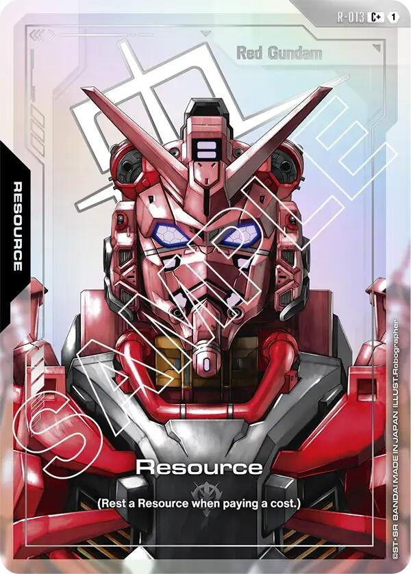 Image for Resource (R-013) (C+) (R-013) (GD02) - Gundam Card Game