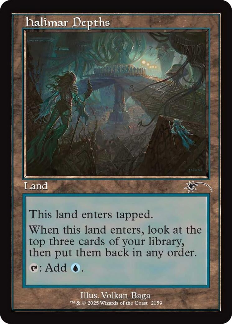 Halimar Depths (Retro Frame) (2159) (SLD)