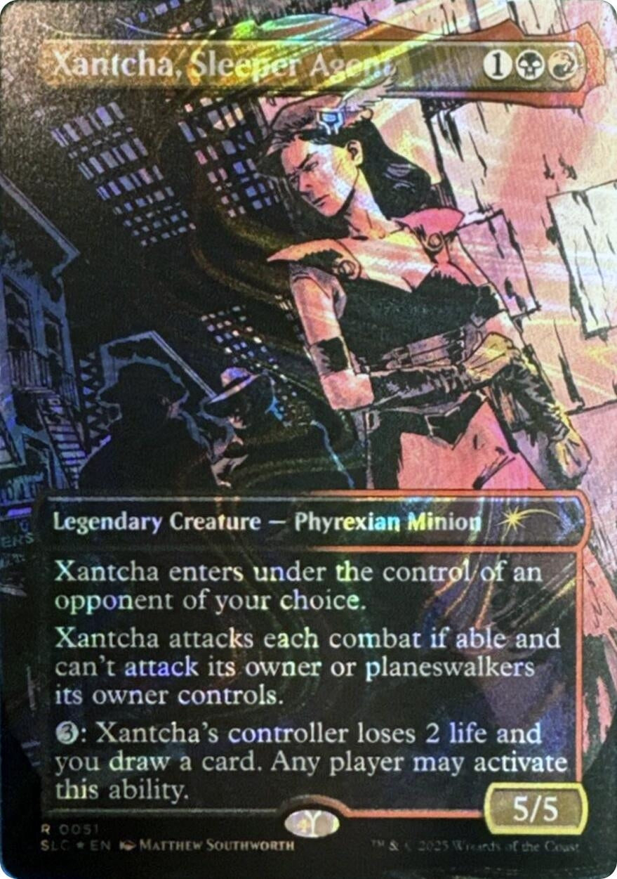 Image for Xantcha, Sleeper Agent (Halo Foil) (51) (SLC) - Magic: The Gathering