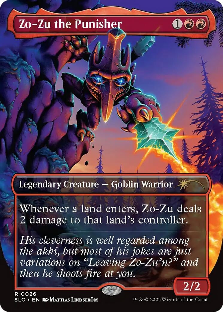 Image for Zo-Zu the Punisher (26) (SLC) - Magic: The Gathering